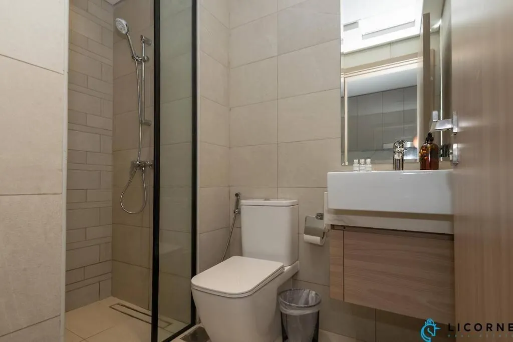 Modern Contemporary Studio In Azizi Riviera Dubai Apartment